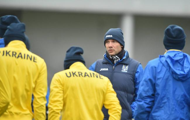 В сборной Украины под руководством Шевченко дебютировали 13 игроков