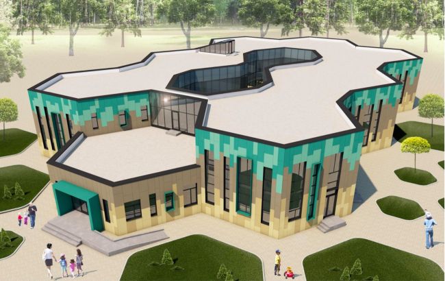 У Рівному цьогоріч відкриють сучасний дитсадок у формі бджолиних стільників: фото