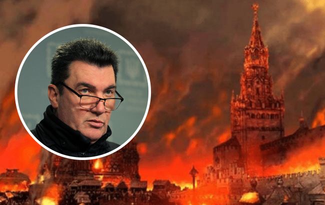 Данилову в день рождения подарили "прогулку" по горящей Москве (фото)