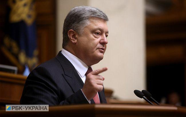 В четверг в Раде ожидают Порошенко