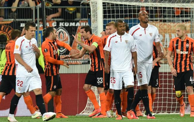 Шахтер - Севилья: В первом полуфинале Лиги Европы боевая ничья