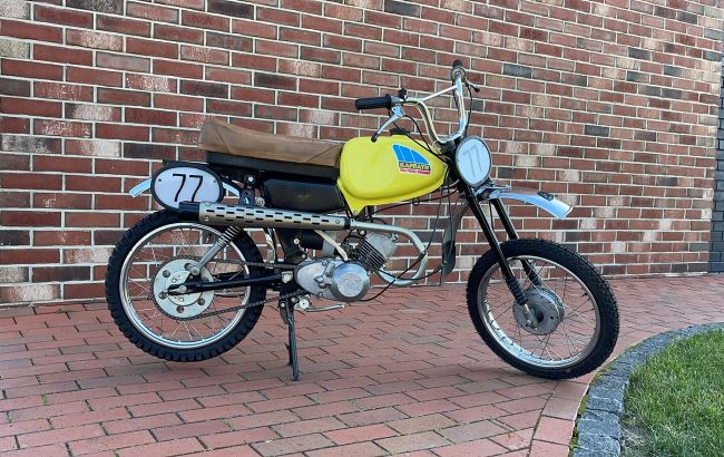 В Украине восстановили редкий мопед "Карпаты-Кросс": в продаже почти не было
