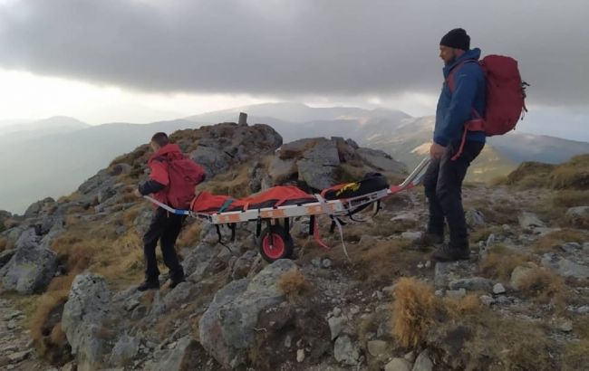 У Карпатах турист з Києва перекинувся на квадроциклі