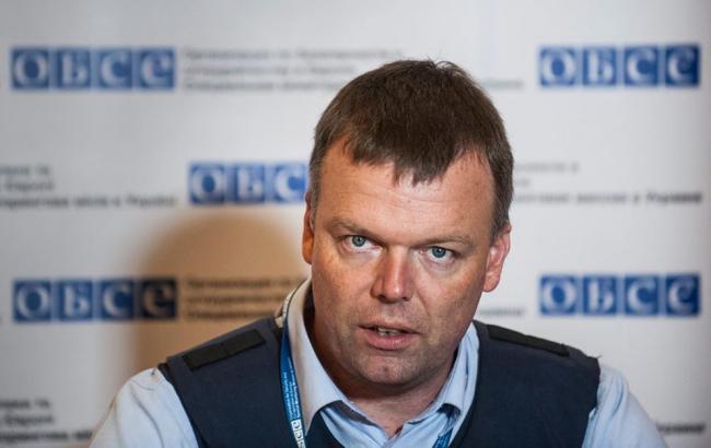 Хуг заявил о снижении уровня насилия на Донбассе