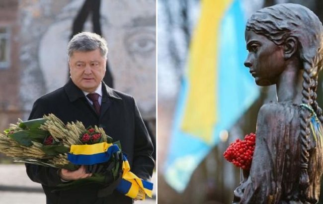 Россия продолжает дело Сталина: Порошенко&nbsp;почтил память жертв Голодомора (видео)