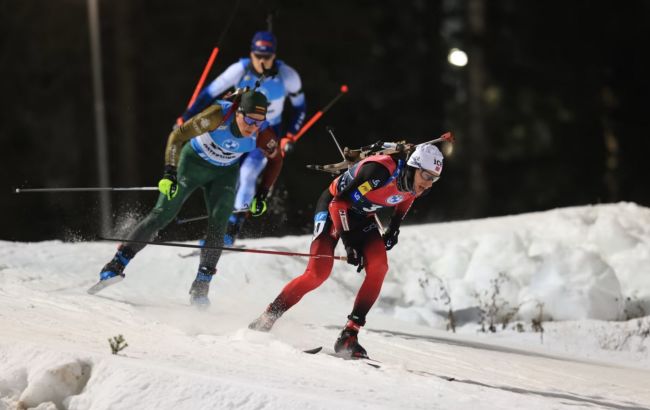 Украинцы остались за пределами лучшей двадцатки на первой биатлонной гонке сезона