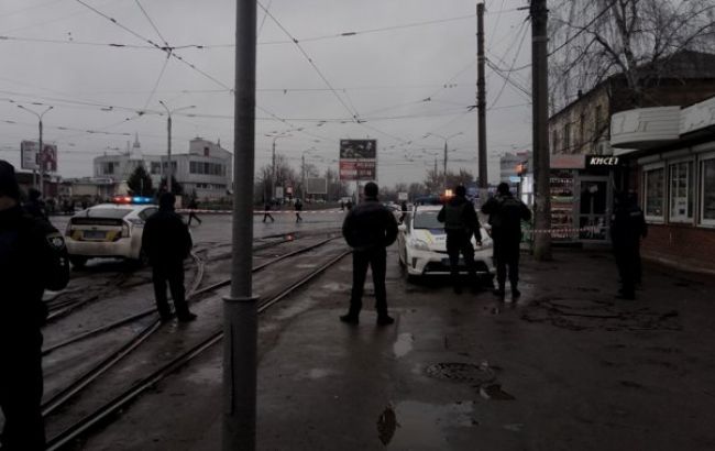 В Харькове неизвестный захватил заложников в здании "Укрпочты"