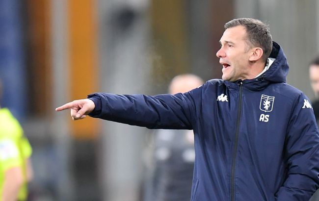 Шевченко одержал первую победу в качестве главного тренера "Дженоа"