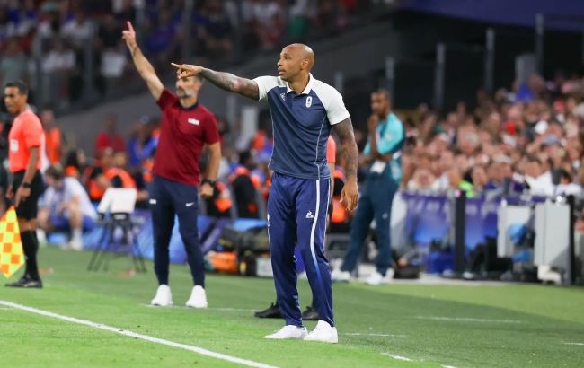 Анрі несподівано пішов із посади тренера молодіжки Франції: він програв фінал Олімпіади