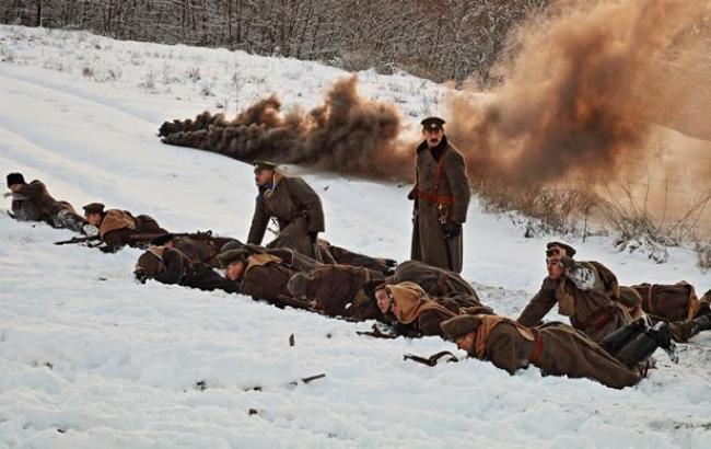 "Справжнє історичне кіно": у мережі з'явилися яскраві фото зі зйомок "Крути 1918"