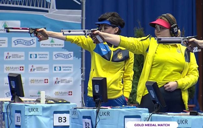 Украинские стрелки завоевали три медали на Гран-при в Осиеке