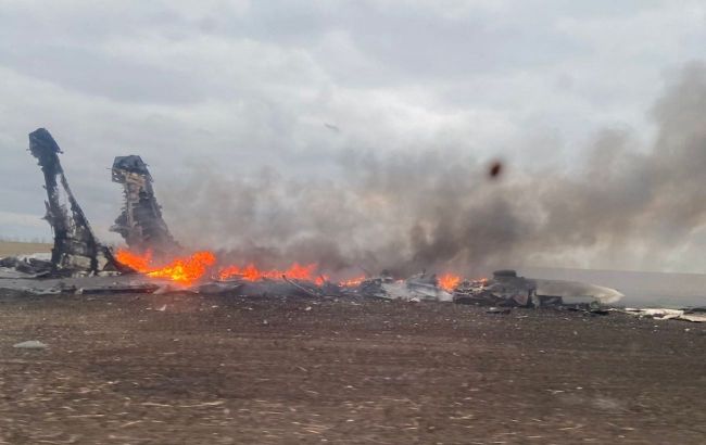 ВМС Украины сбили вражеский самолет над Очаковом