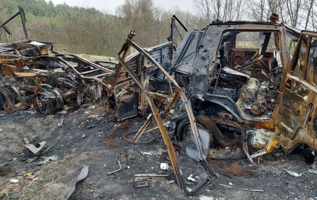 Українські війська звільнили селище під Черніговом