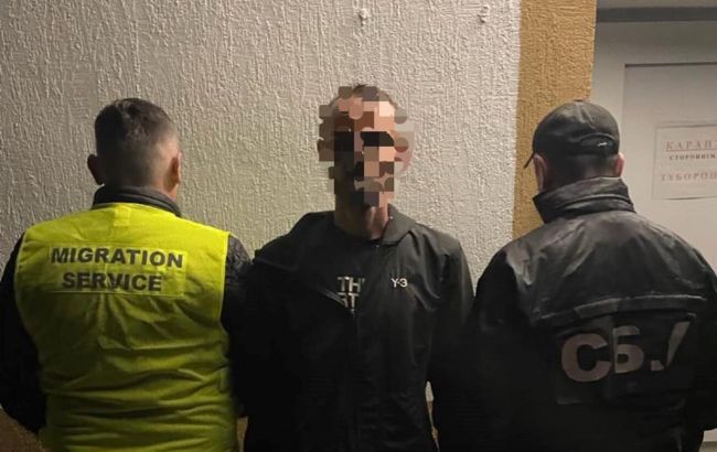 Во Львовской области СБУ задержала россиянина, который помогал оккупантам