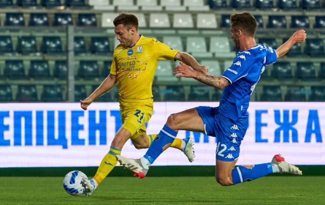 Сборная Украины в спарринге уверенно обыграла "Эмполи"