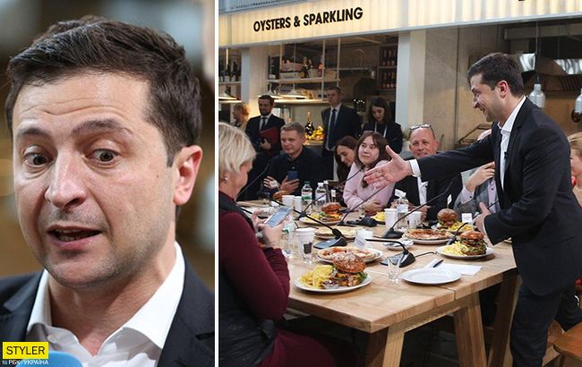 Пресс-марафон Зеленского: названа стоимость банкета