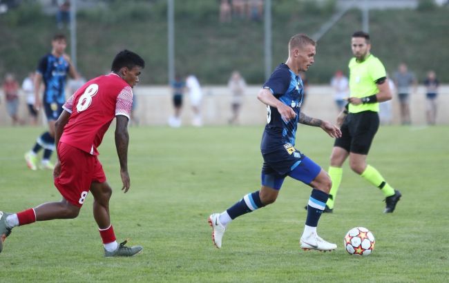 "Динамо" минимально одолело "Сьон" на сборах в Швейцарии: видео гола