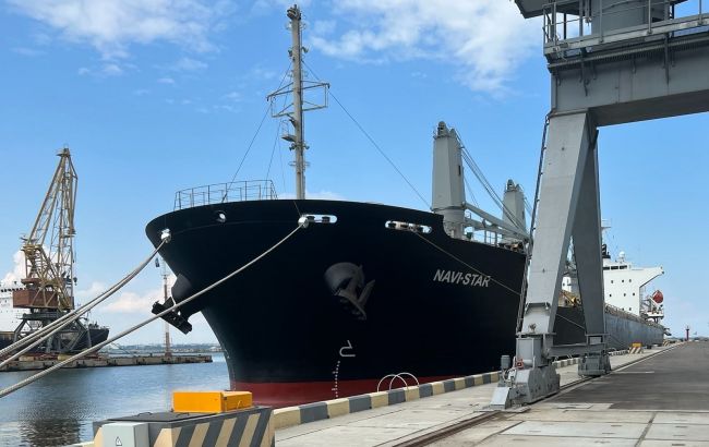 Судно с украинской кукурузой прибыло в Ирландию