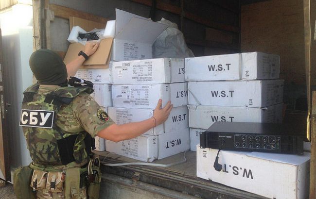 СБУ за сентябрь задержала на линии разграничения контрабанды на почти 4 млн гривен