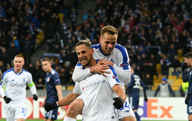 "Динамо" обіграло "Олімпіакос" і вийшло в 1/8 фіналу Ліги Європи