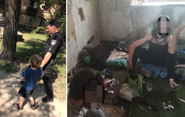 У Запоріжжі горе-батьки 3 місяці тримали маленького сина в руїнах гуртожитку (відео)