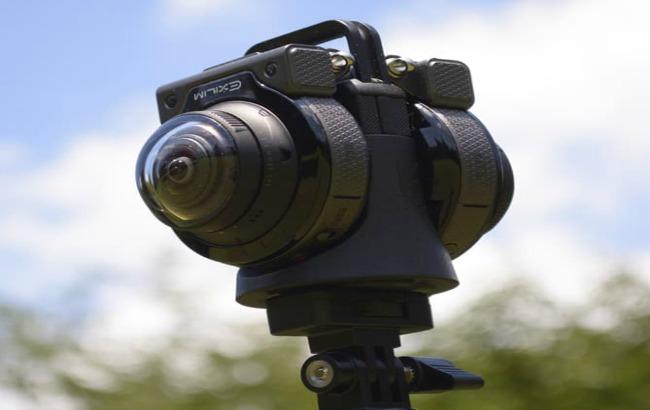 Представлена камера, позволяющая снимать 360-градусное видео