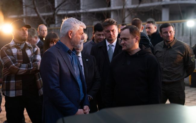 До Одеси з візитом прибув президент Чехії