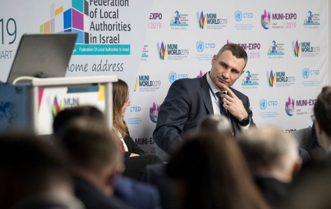 Кличко в Тель-Авиве подписал меморандум о технологическом сотрудничестве