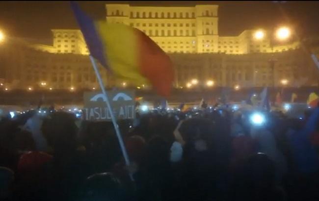 В Румынии проходит многотысячная акция протеста против реформы юстиции