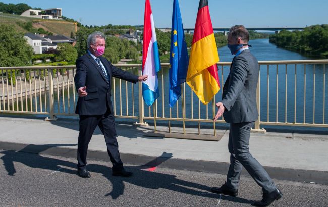 Німеччина відкрила кордон з Люксембургом на Мозельському мосту біля Шенгену