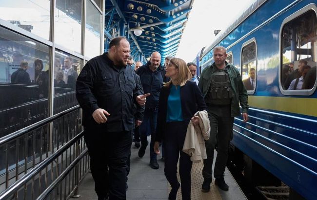 До Києва прибула президент Європарламенту