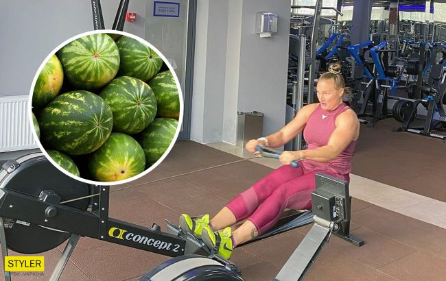 Найсильніша жінка планети українка чавить стегнами кавуни: подивіться, що вона витворяє!