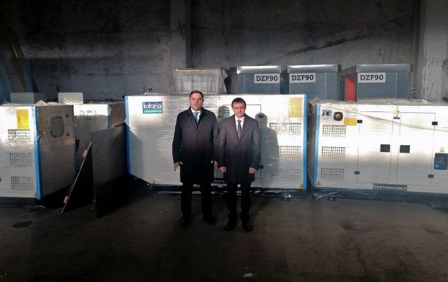 Грузія все ж передала Україні 25 потужних генераторів