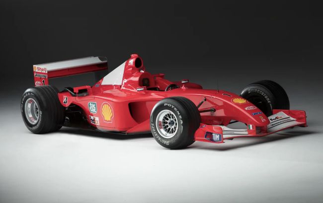 Чемпіонський болід Формули-1 Шумахера продали за рекордну суму