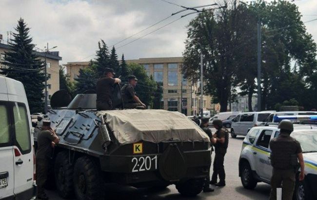 В Луцке освободили всех заложников