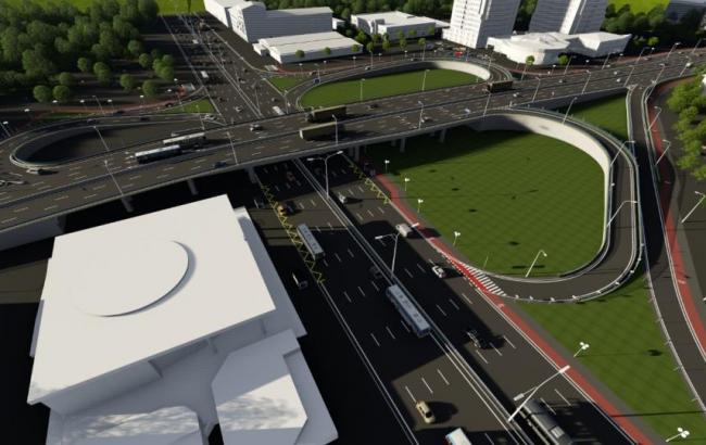 Из-за реконструкции Шулявского путепровода в Киеве будет изменено движение транспорта