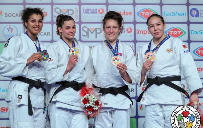 Украинские дзюдоистки завоевали две медали серии Гран-при в Турции
