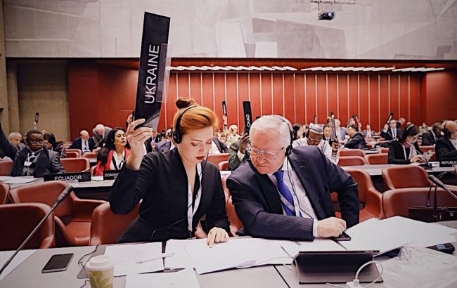 На Ассамблее МПС впервые приняли украинскую резолюцию