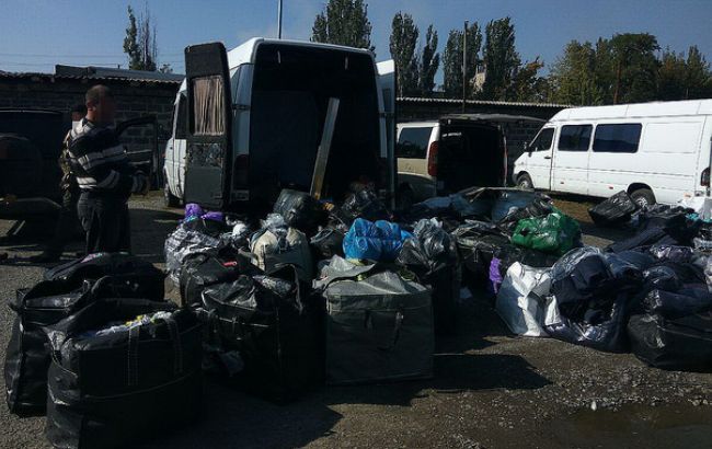 СБУ выявила в зоне АТО незаконные грузы на 7,5 млн гривен