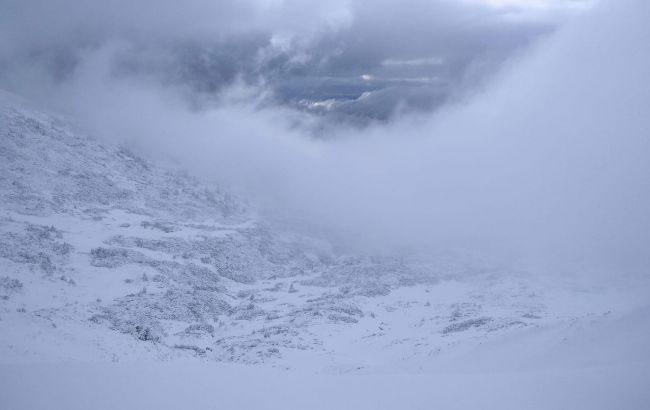 У Карпатах намело до 80 сантиметрів снігу та зійшла лавина (відео)