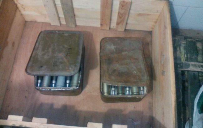 СБУ обнаружила в зоне АТО три тайника с боеприпасами