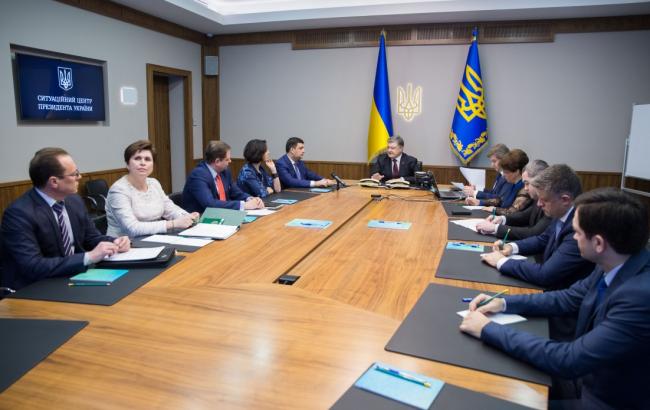 Порошенко рассказал о важности начала работы системы автоматического возмещения НДС
