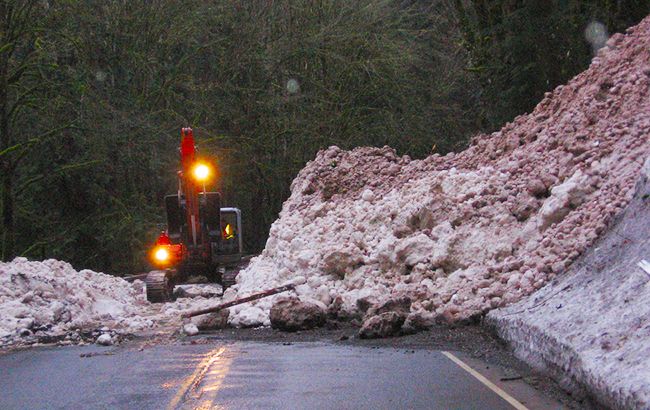 Синоптики предупредили о сильном ветре и лавинной опасности в Карпатах
