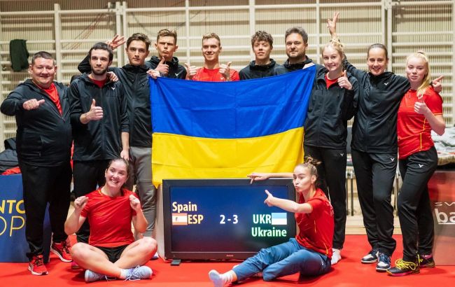 Змішана збірна України з бадмінтону пробилася у фінал Євро-2023