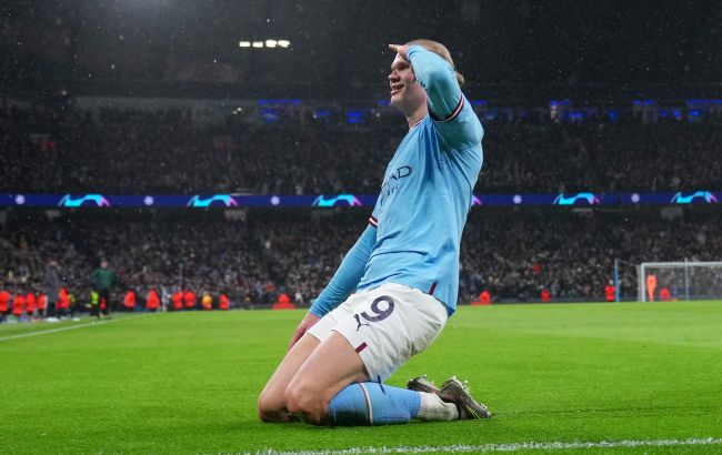 "Манчестер Сіті" з п'ятьма голами Холанда знищив "Лейпциг" у 1/8 фіналу Ліги чемпіонів