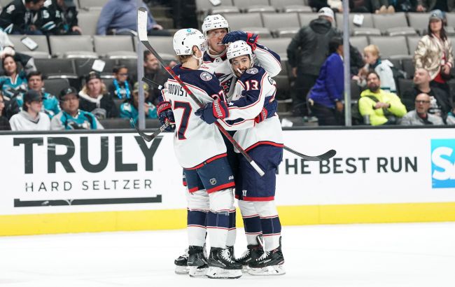 Нападник "Коламбуса" з букетом шайб і асистів став головною зіркою вечора НХЛ: відео