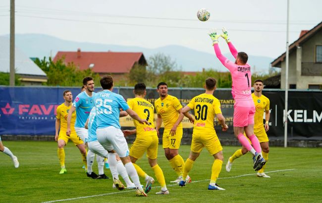 УПЛ: "Минай" зіграв унічию з "Металістом 1925"