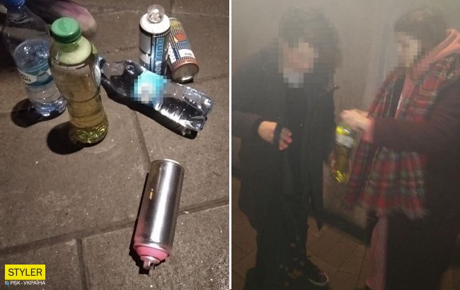 Во Львове туристы разрисовали мемориал Героев Небесной сотни: украинцы в гневе