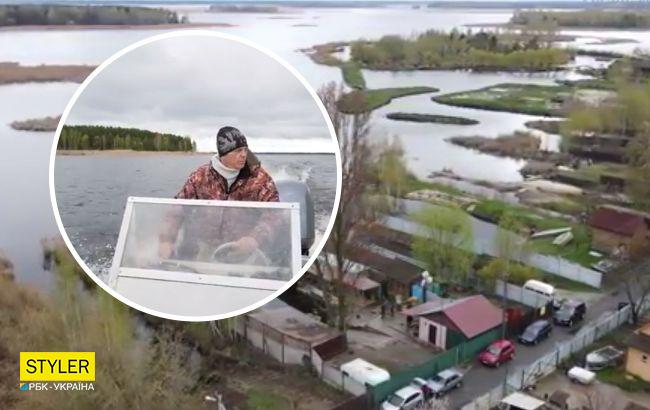 Рыбаки под Киевом спасли 2 тысячи человек от голода и оккупации: смотрите видео о героях