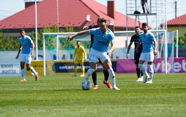 УПЛ: "Минай" победил "Ворсклу" и покинул зону переходных матчей